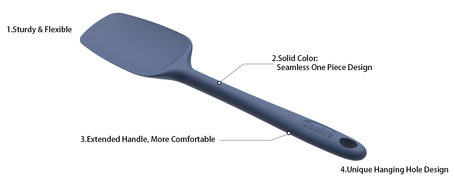 Coukre Silicone Spatula Set