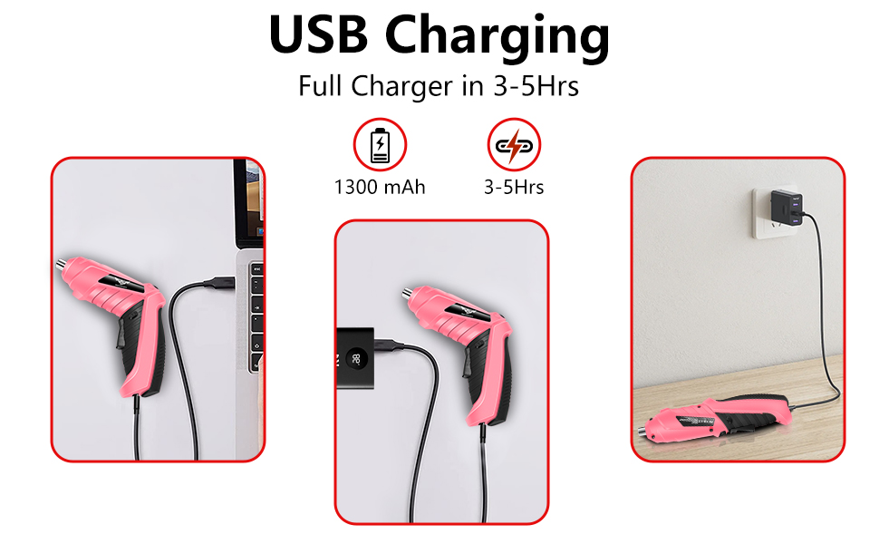 Rechargable electric screwdriver