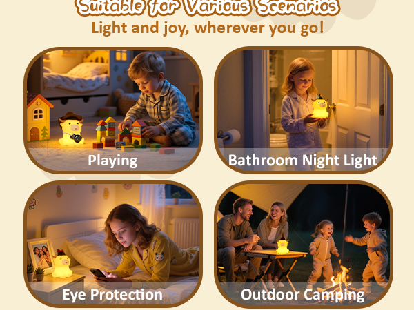 Highland Cow Night Light,