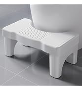 Kzeirm Toilet Stool Poop Stool, Poop Step Stool for Bathroom, Toilet Foot Pooping Stool for Adult...