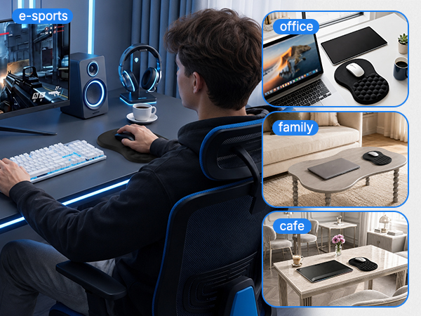 Wrist Rest Mouse Pad