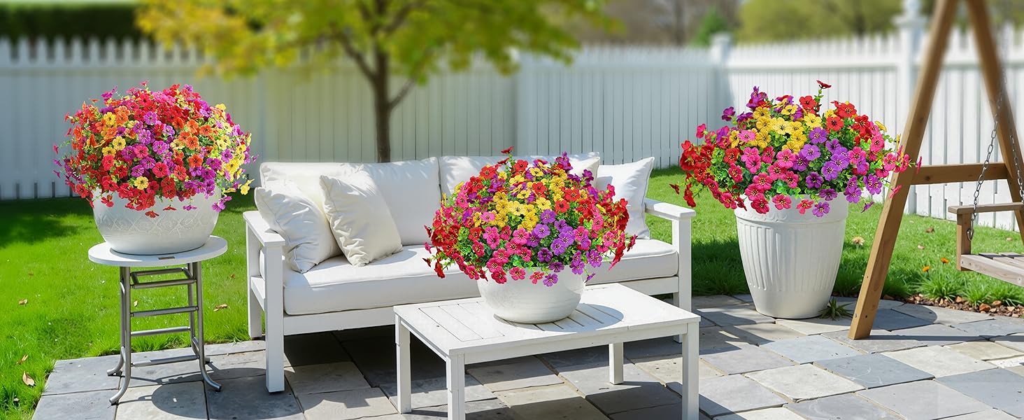 faux flowers
