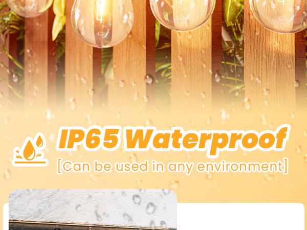outdoor patio lights waterproof