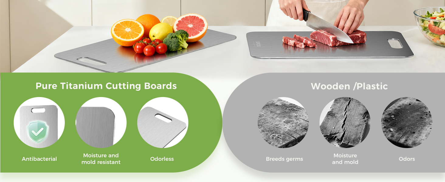 Titanium cutting board