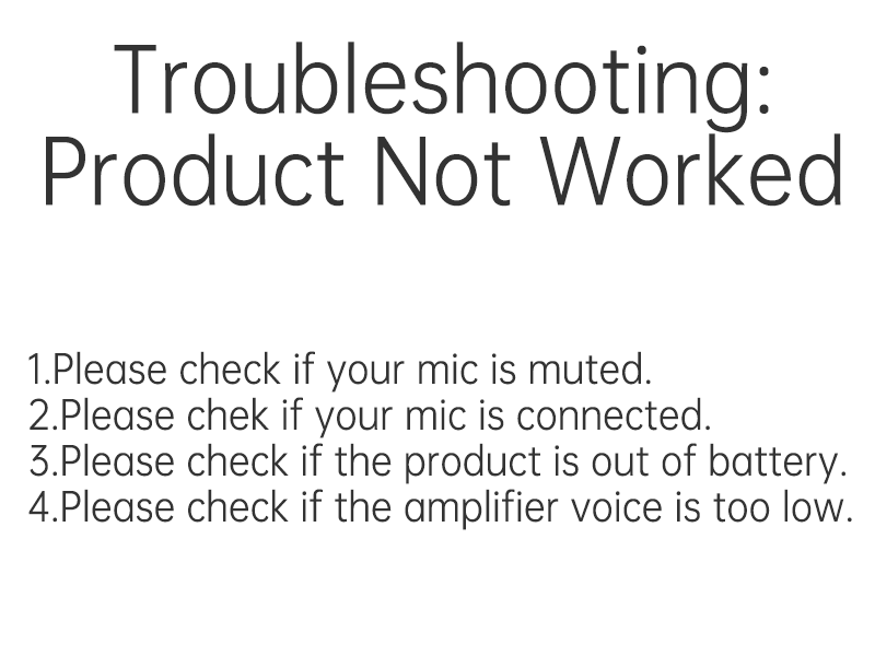 troubleshooting
