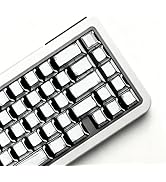 JMTCtech White Comics 137 Pbt Mechanical Keycap Set, MXD Technology (Anti-Sink, Anti-Scratch, Ant...