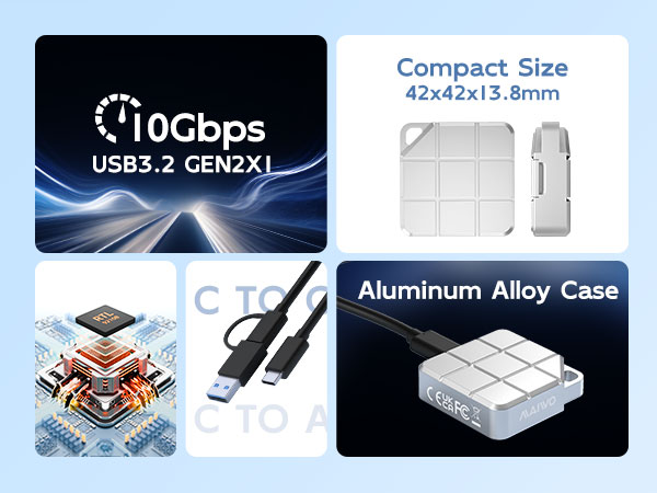 This 2230 m.2 dock was made of aluminum alloy and a silcone thermal pad comes with package