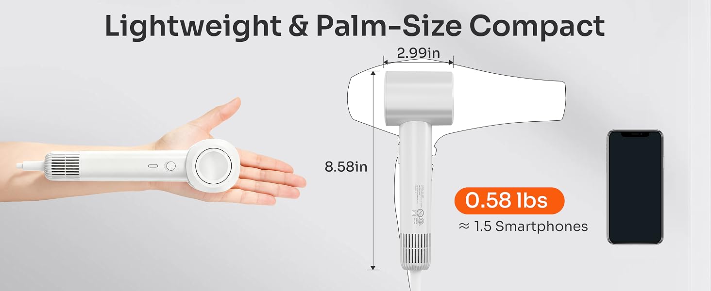 SEIGA Smart Hair Dryer with Ionic Technology_07