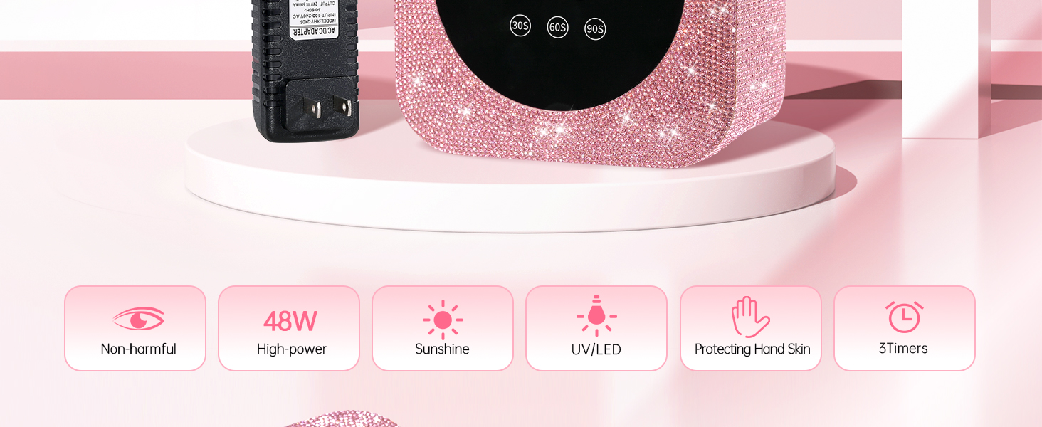 mini uv nail lamp