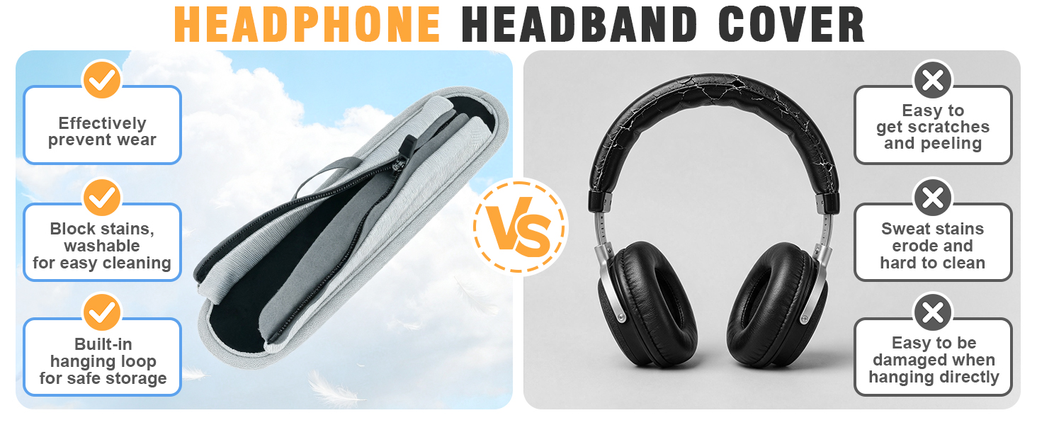 Desing Wish Universal Replacement Headphone Headband Cover