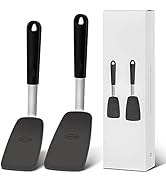 Unicook Upgraded Silicone Spatula, Flexible Egg Turner, 600°F Heat Resistant Silicone Handle, Kit...