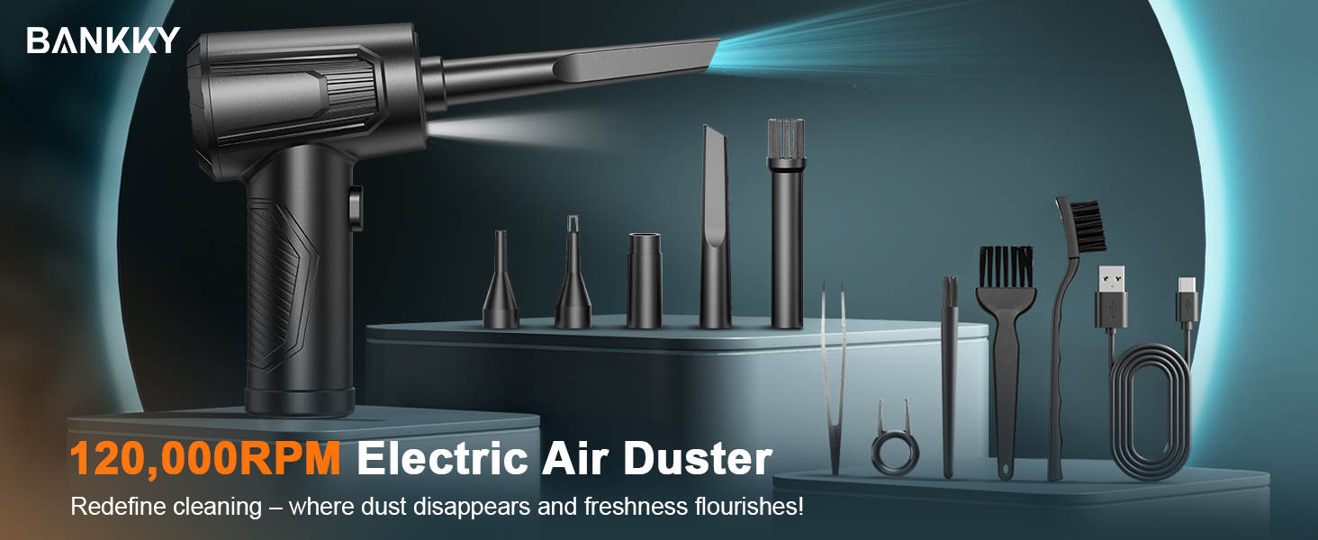 BANKKY Compressed Air Duster for Computer