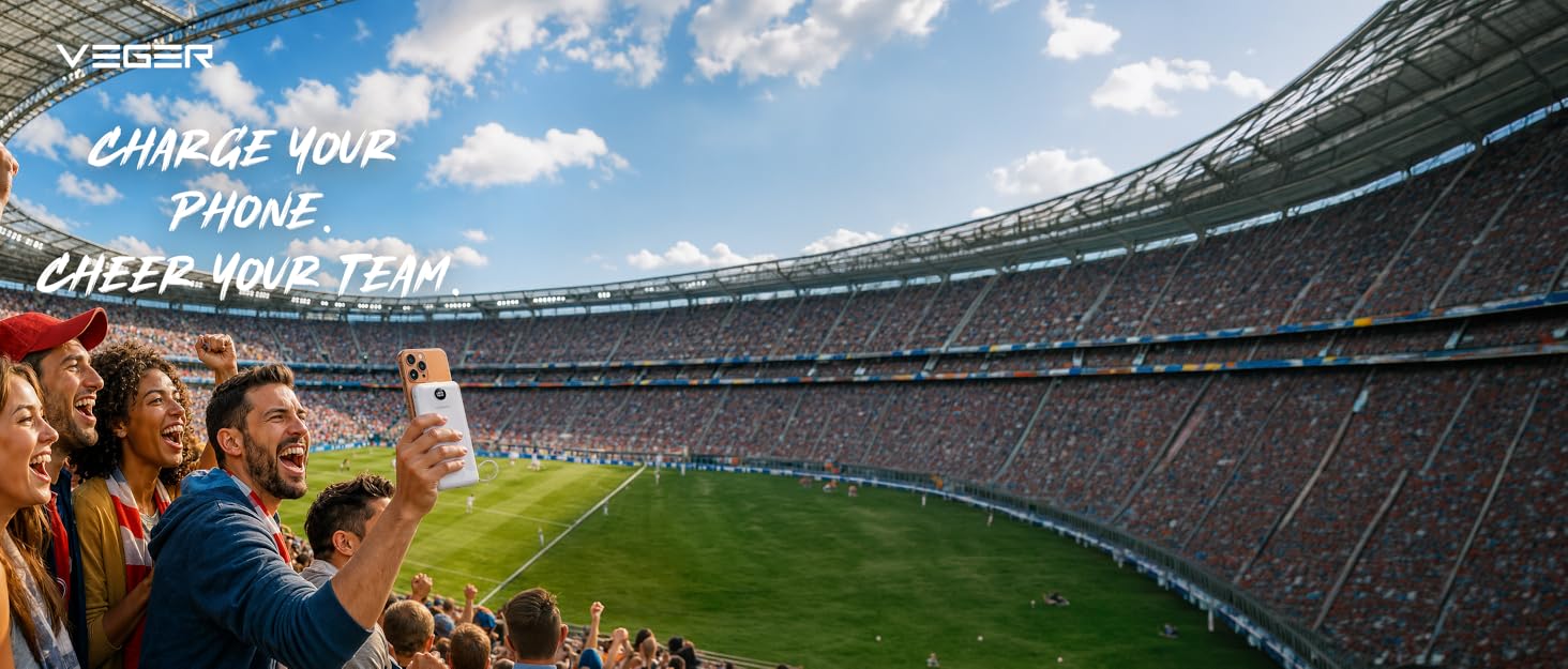 veger 1115 portable charger world cup