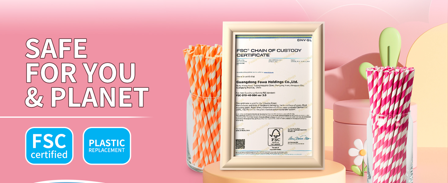 purple paper straws