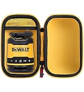 khanka Hard Case Replacement for DEWALT Jobsite (DCR008) USB-C Rechargeable Bluetooth Speaker(Cas...
