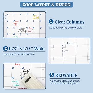 whiteboard calendar