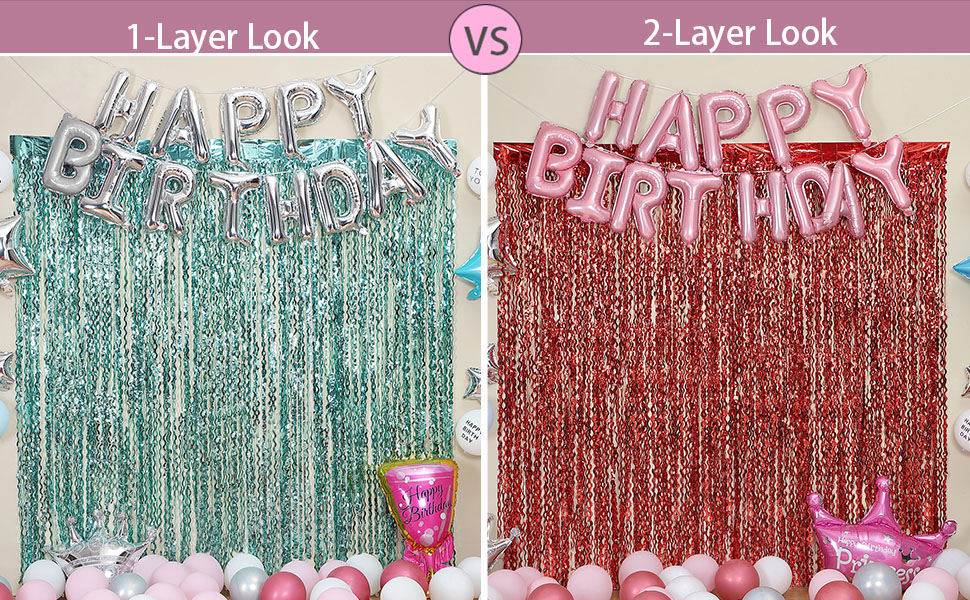 tinsel curtain