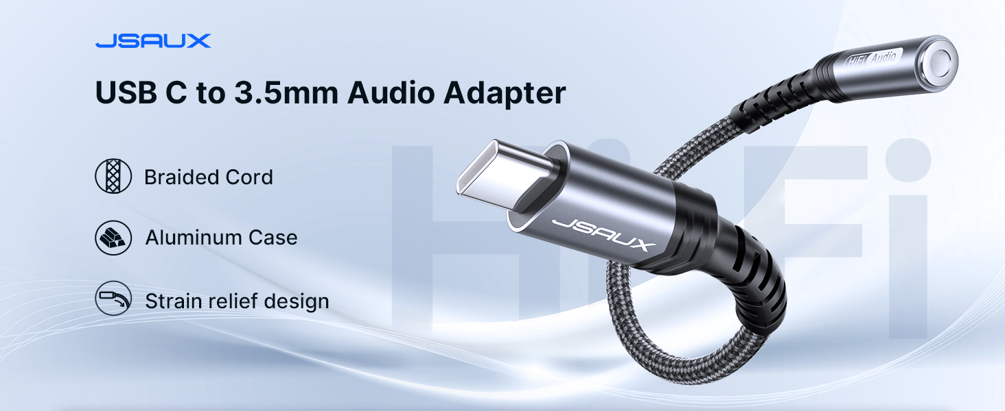 usb c to 3.5mm audio adapter