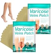 Diinou 2 Pack LegRenew Varicose Veins Patch, Professional Varicose Veins Treatment for Legs, Natu...