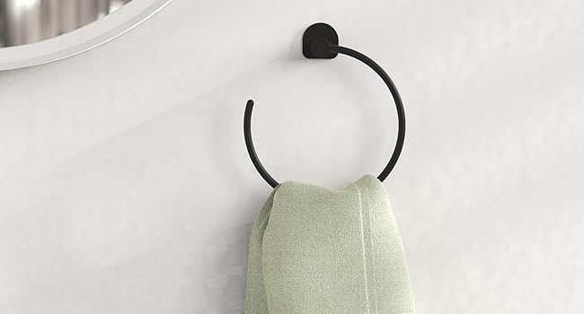 FLEXIBLE TOWEL RING