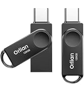 Orlian 128GB 2-Pack USB C Flash Drive, Dual Drive USB 3.0 and Type C Thumb Drive Up to 110MB/s Re...