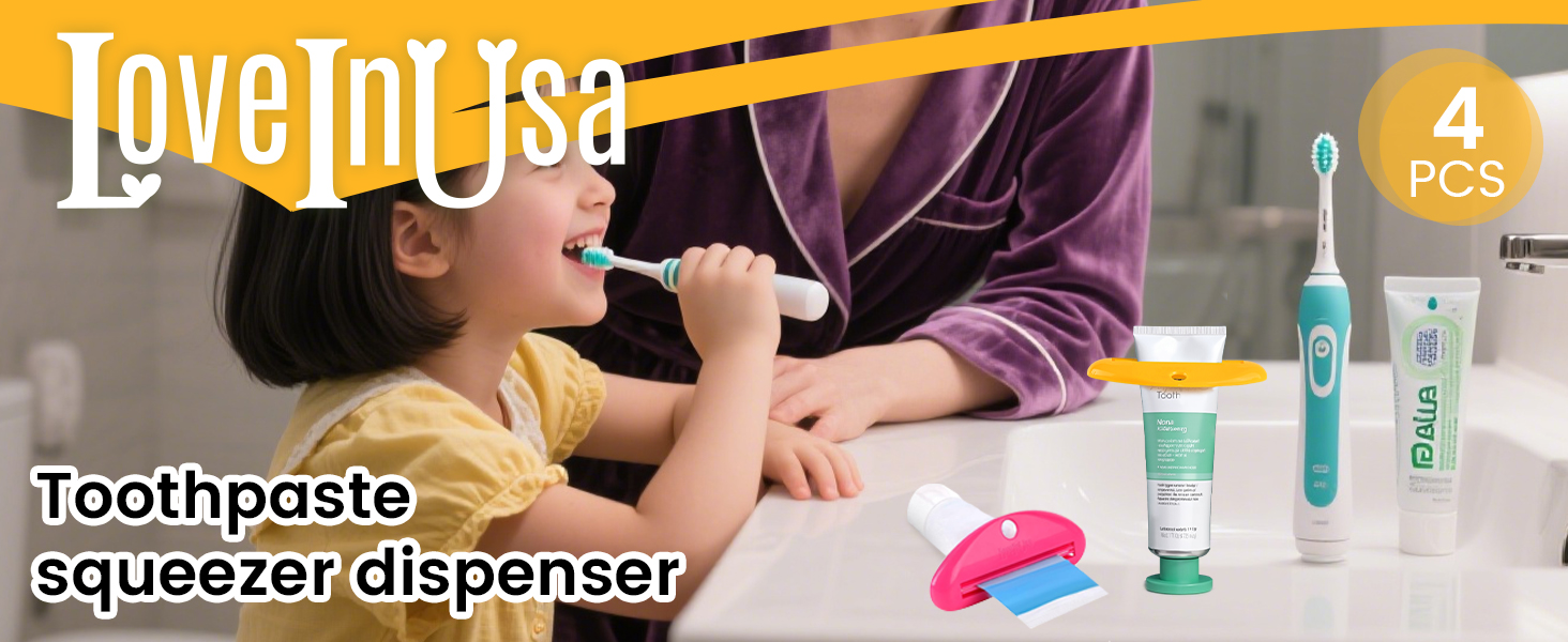 Toothpaste Squeezer Dispensers