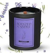 Soy Candles for Home Scented, Ingeware Soy Scented Candles Aromatherapy Natural Woodwick Soy Cand...