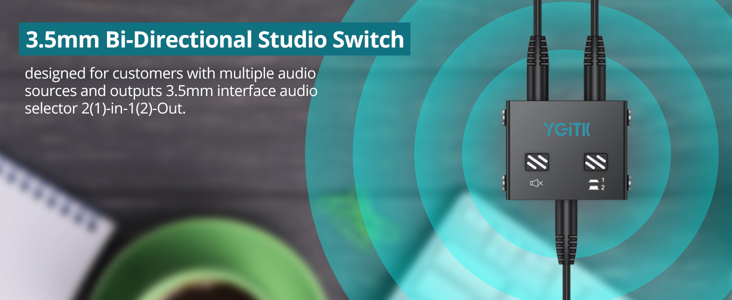 two input one output audio