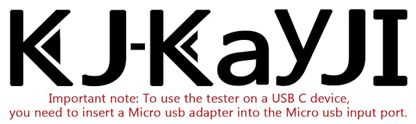 USB C Power Meter Testers usb power meter USB-C digital multimeter Voltage Testers Current