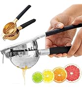 A Bar Above Heavy Duty Stainless Steel Hand Juicer For Lime, Lemon, Oranges, and Grapefruit - Pre...