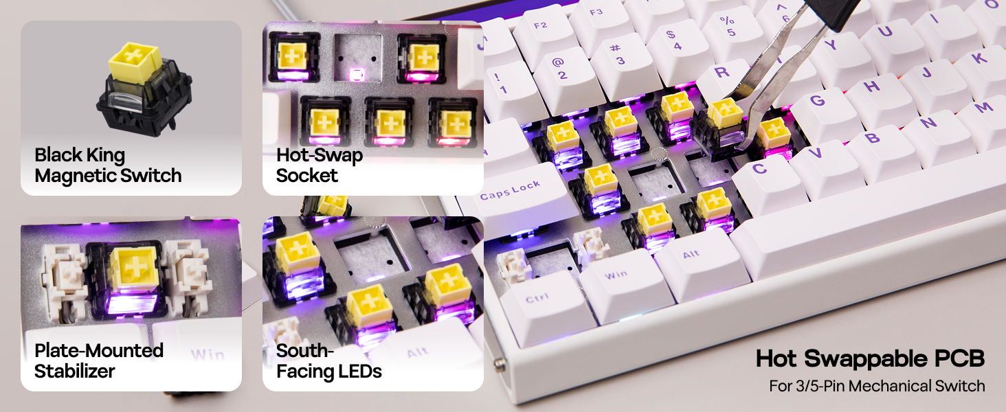 Hero84 HE White Purple