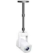 Aurzen D1R air Roku TV USB-C Powered Smart Projector Bundle with Aurzen Ceiling Projector Mount B...