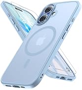 miracase Magnetic for iPhone 17 Case (Compatible with MagSafe) with Screen Protector Military-Gra...