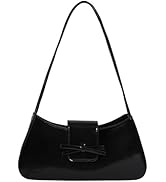 Shoulder Bag for Women, Hobo Handbags Trendy Y2K Purses Patent Leather Clutch Bag Cute Bow Purse