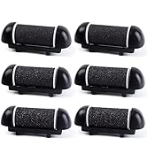6 PCS Replacement Roller Head for Electric Callus Remover for Feet Pedicure Kit Refill Rollers Ex...