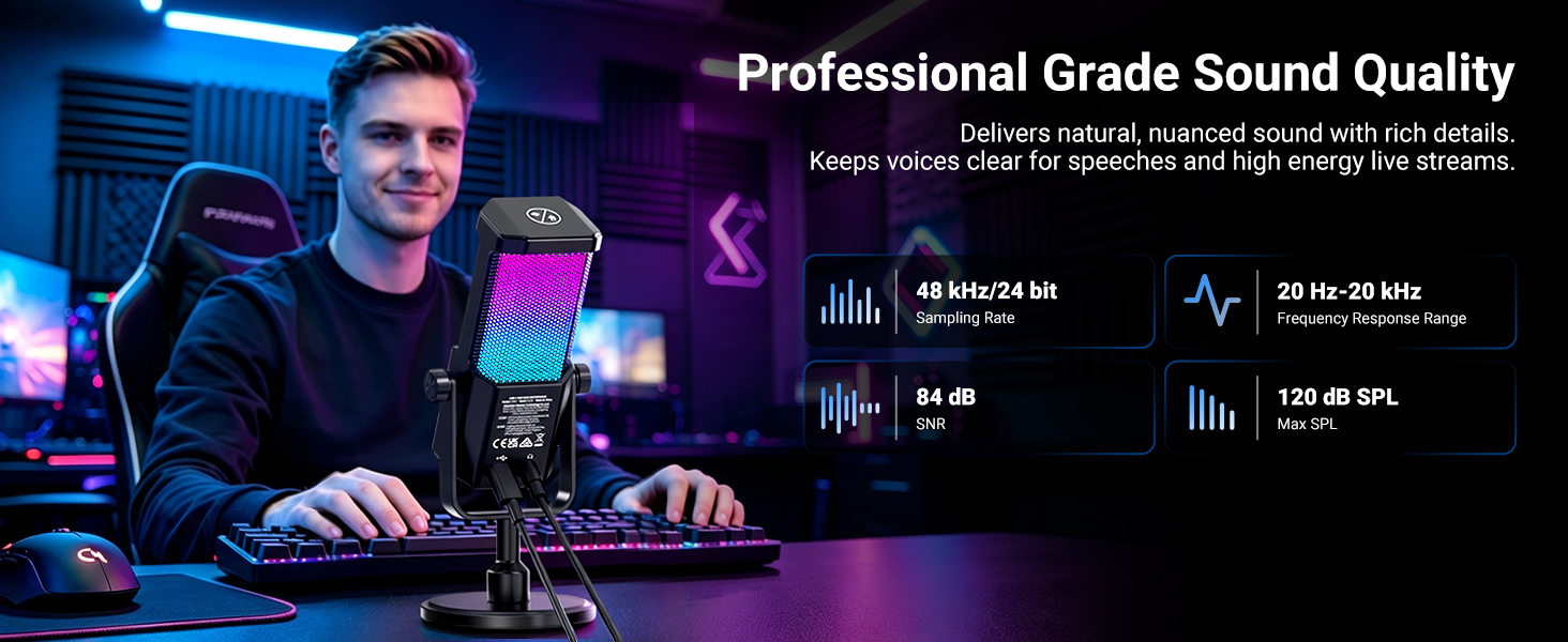 Professional Grade Sound Quality
