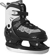 Nattork Ice Skates for Kids Boys and Girls -Adjustable Blue,Black,Pink,Purple Ice Hockey Skates,W...