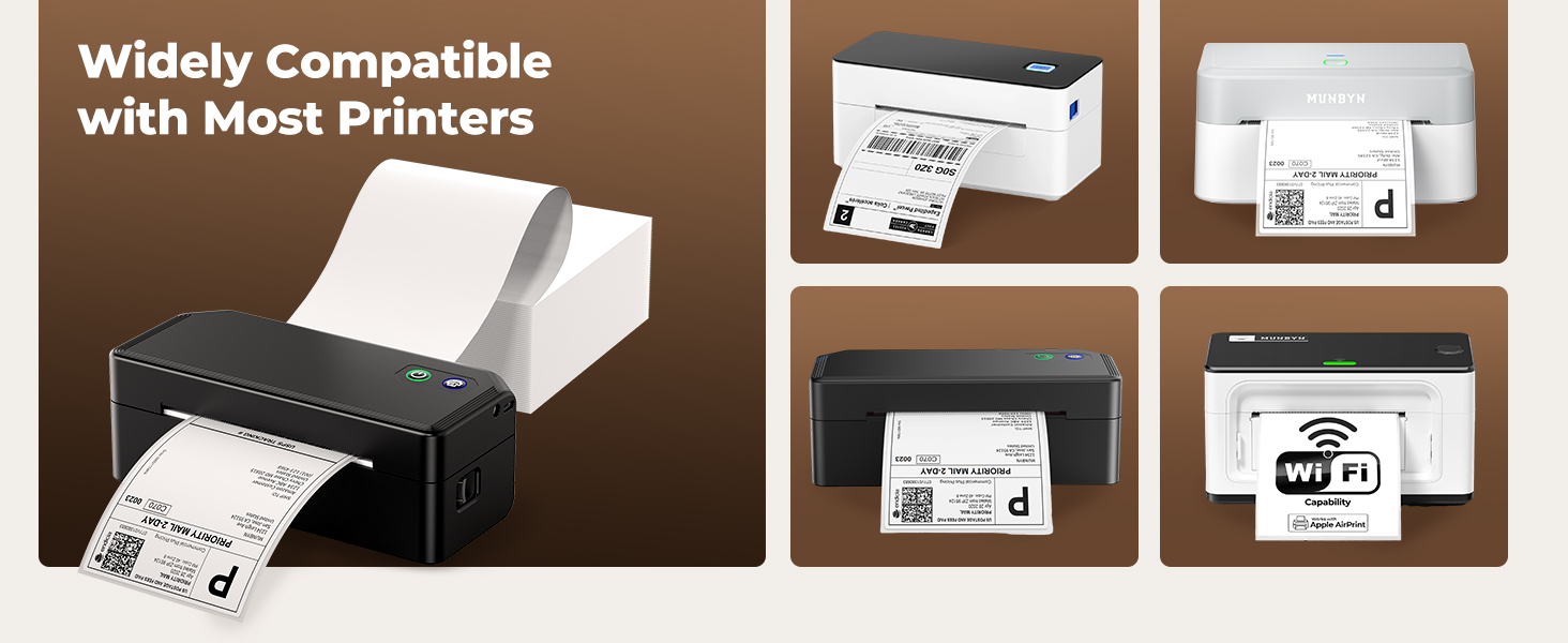 thermal printer labels