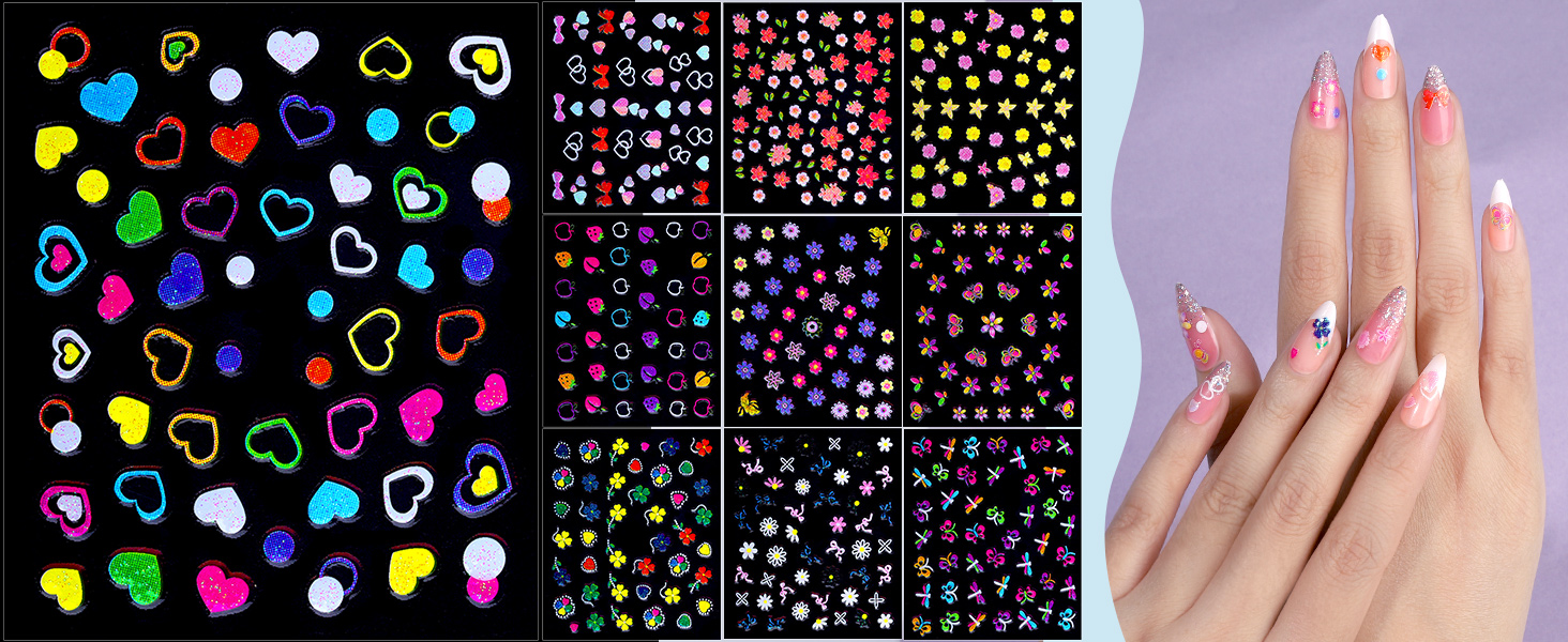 kids nail stickers