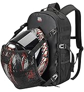 KEMIMOTO Motorcycle Helmet Backpack, 20L Helmet Bag with Hidden Helmet Net, Large Capacity Helmet...