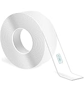 GTOMEI Clear Double Sided Tape Heavy Duty Nano Tape,Removable Wall Tape Strong Adhesive Mounting ...