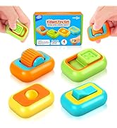 Fidget Sensory Toys for Kids Adults: 4 Pack Multi-Functional Fidgets Cubes- Stress Relief ADHD To...