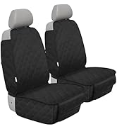 ALLANSING Front Seat Cover with Side Flaps - Waterproof, Durable Captain Seat Protector for Dogs ...