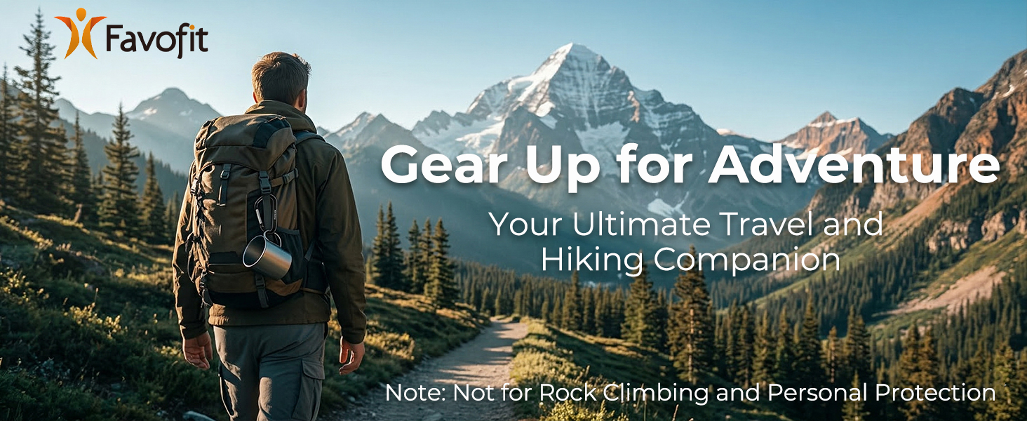 Favofit Wiregate carabiners for adventure