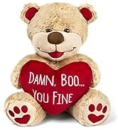 Maad Valentine’s Bear - 8” Funny Gift for Wife, Girlfriend, Husband or Boyfriend