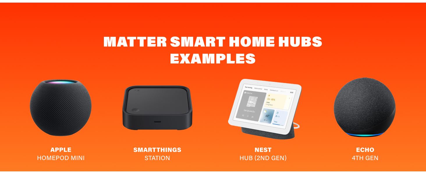 Matter Smart Home Hubs Examples