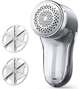 POPCHOSE Fabric Shaver, Lint Remover for Clothes, Battery Operated Lint Shaver with 6-Leaf Blades...