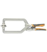 BORA Auto Adjust 6 inch Locking Vise Grip Clamp - Heavy Duty Multi Purpose Welding Clamps with Co...
