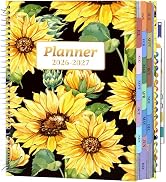 CAGIE Planner 2026-2027 18 Month July 2026-Dec 2027 Hourly Daily Calendar Weekly Monthly Planners...