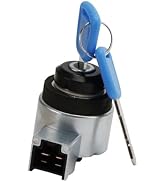 Mysttoo Ignition Switch W/Keys SBA385202601 Compatible with New Holland Boomer 1020 1025 1030 405...